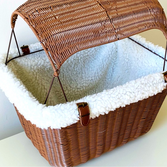 PetSafe Dog Petsafe Happy Ride Wicker Bicycle Pet Basket Poshmark